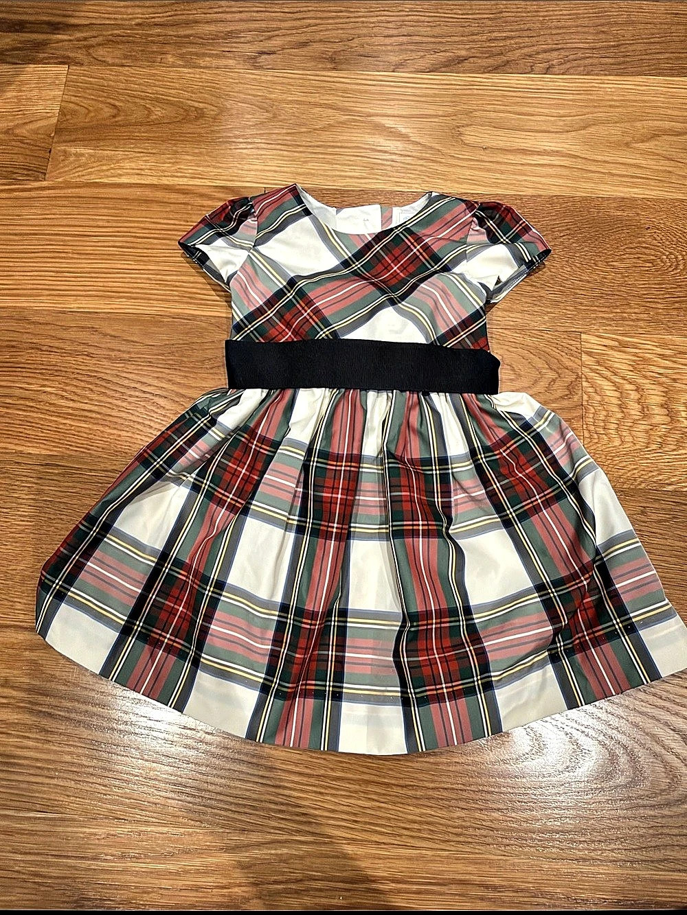Ralph Lauren Plaid Twill Dress & Bloomer Multicolor Baby 9M